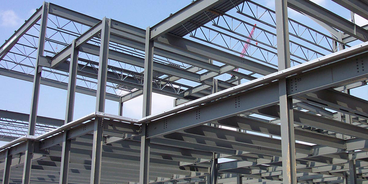 Industrial construction site